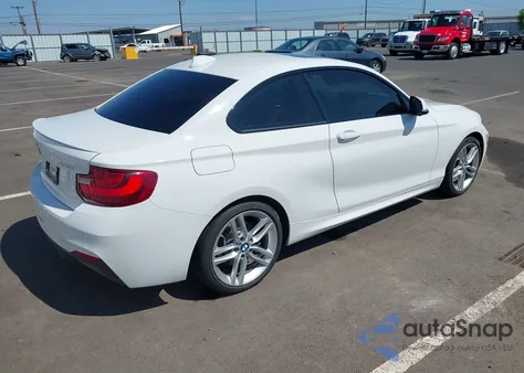 2016 BMW 228I xDrive z USA, uszkodzony, nr VIN WBA1G9C57GV598853